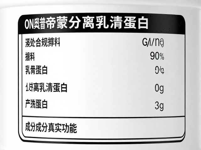 ON奥普帝蒙分离乳清蛋白配料表复杂？揭秘成分与真实功效