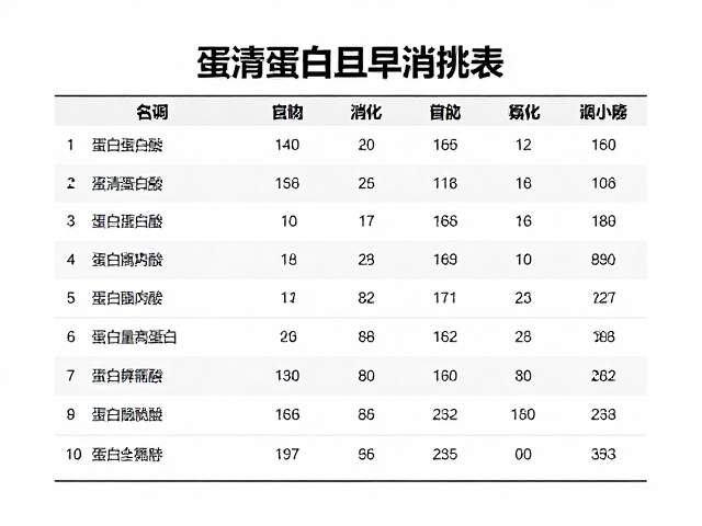 蛋清蛋白亮氨酸高且易消化,健身早餐首选