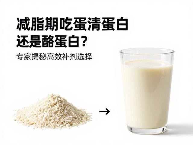 减脂期吃蛋清蛋白还是酪蛋白？专家揭秘高效补剂选择
