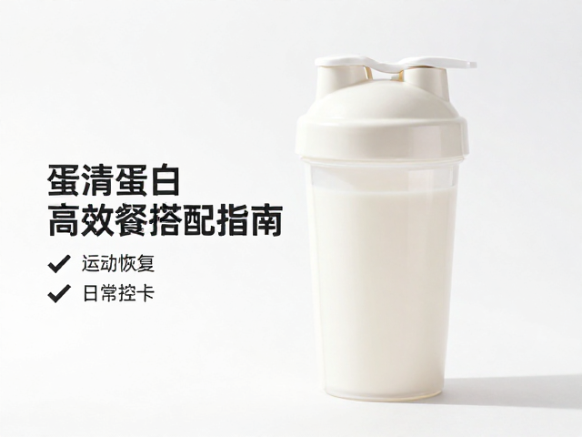 蛋清蛋白摇摇杯即溶配方,高效代餐搭配指南