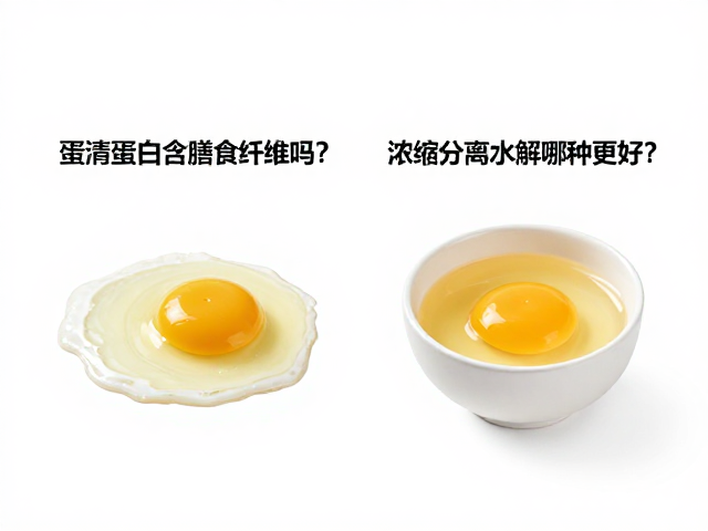 蛋清蛋白含膳食纤维吗?浓缩分离水解哪种更好?