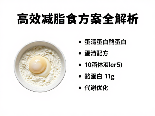 蛋清蛋白,酪蛋白,饱腹配方,高效减脂饮食方案全解析