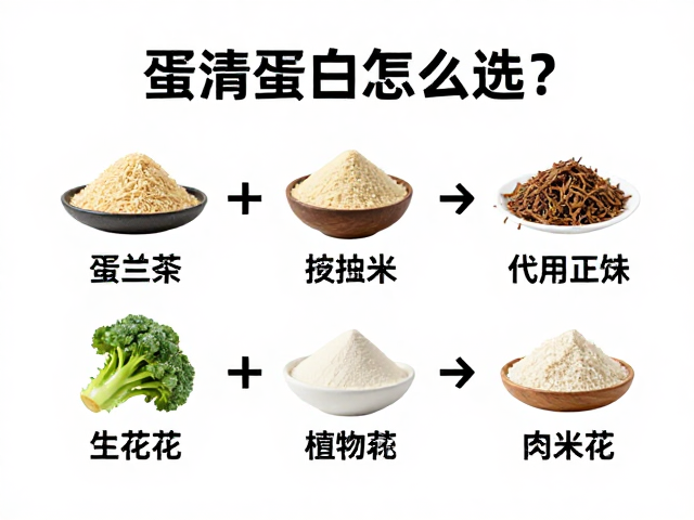 蛋清蛋白怎么选？增肌人群运动营养食品避坑指南