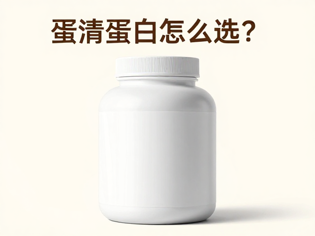 蛋清蛋白怎么选?增肌人群运动营养食品避坑指南