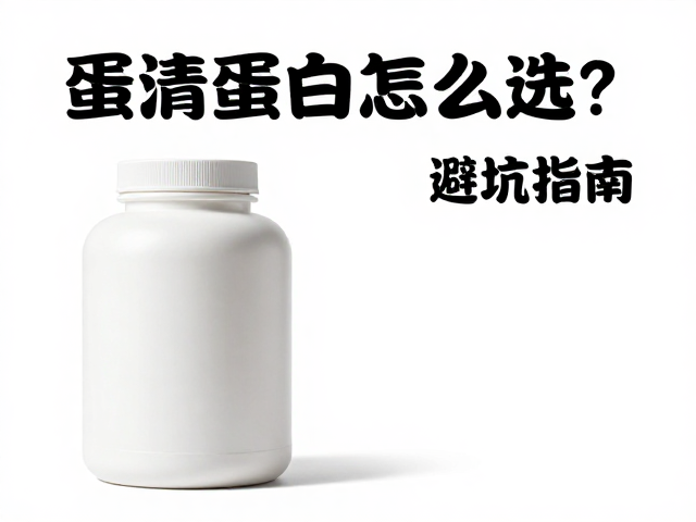 蛋清蛋白怎么选?增肌人群运动营养食品避坑指南
