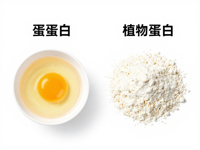 蛋清蛋白与混合植物蛋白对比,蛋白质含量谁更高?