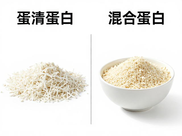 蛋清蛋白与混合植物蛋白对比,蛋白质含量谁更高?