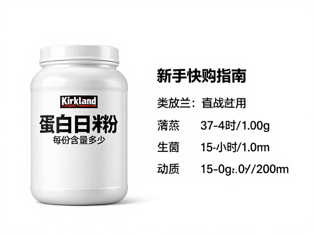 柯克兰Kirkland蛋白质粉每份含量多少?新手选购指南