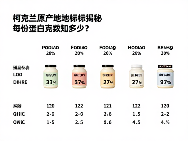 柯克兰Kirkland原产地标识揭秘，每份蛋白克数知多少？