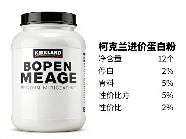 柯克兰Kirkland进口平价蛋白粉推荐，净含量与性价比全解析