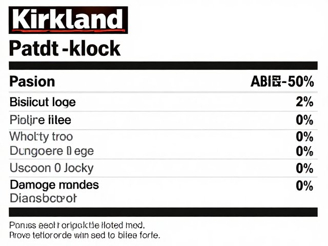 柯克兰Kirkland营养成分表解析，海外大众营养品牌是否值得买？
