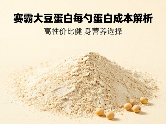 赛霸大豆蛋白每勺蛋白成本解析,高性价比健身营养选择