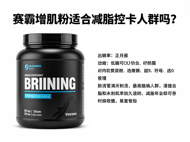 赛霸增肌粉适合减脂控卡人群吗？专业解析与食用建议