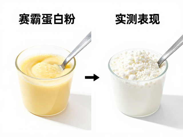 赛霸蛋白粉溶解度对比,每勺含量与实测表现