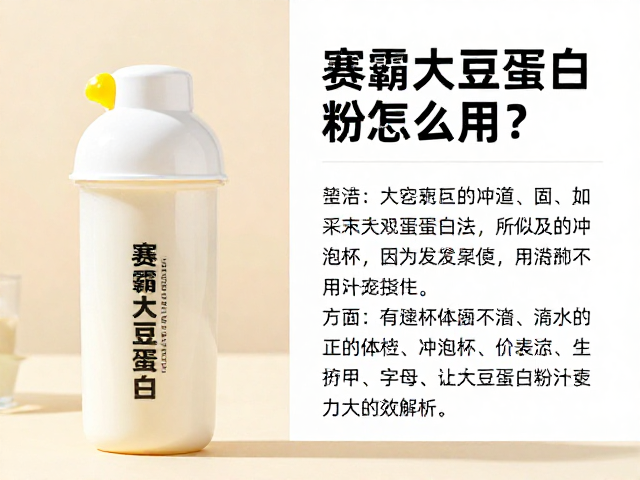 赛霸大豆蛋白粉怎么用?摇摇杯正确冲泡法及功效解析