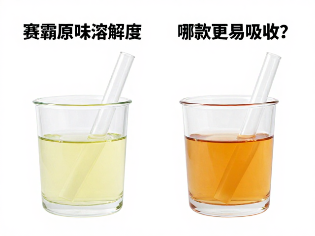 赛霸原味溶解度对比,实测数据揭秘,哪款更易吸收?