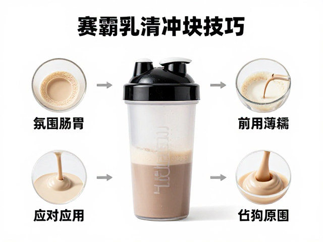 赛霸乳清蛋白粉冲泡技巧,专用摇摇杯防结块攻略