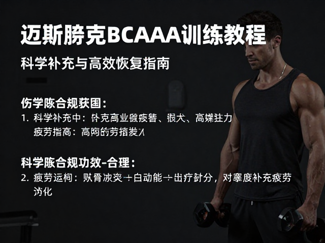 迈斯朋克BCAA训练教程,科学补充与高效恢复指南