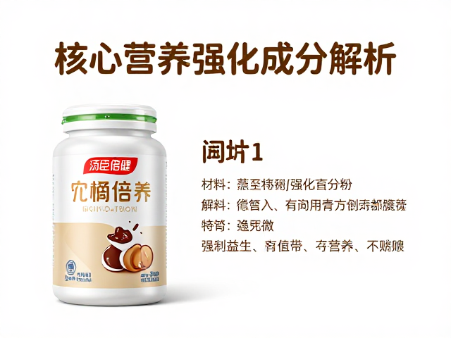 汤臣倍健，中老年营养粉品牌，核心营养强化成分解析与选购指南