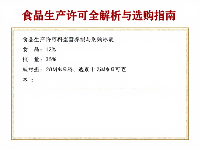 汤臣倍健中老年营养粉品牌，食品生产许可全解析与选购指南