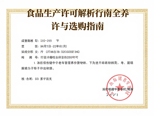 汤臣倍健中老年营养粉品牌，食品生产许可全解析与选购指南