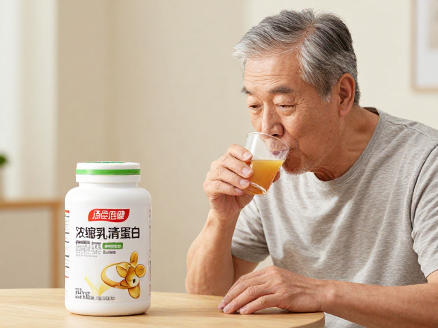汤臣倍健浓缩乳清蛋白，中老年骨骼营养新选择，强健体魄更安心
