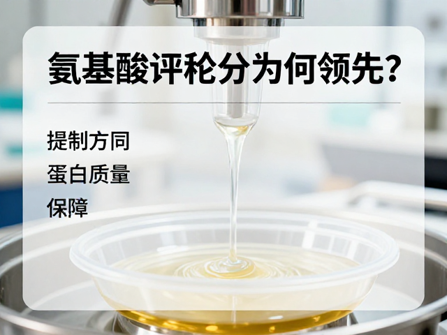 同仁堂作为国产知名品牌,其氨基酸评分为何领先?