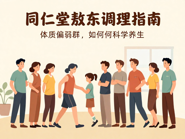 同仁堂敖东调理指南，体质偏弱人群如何科学养生