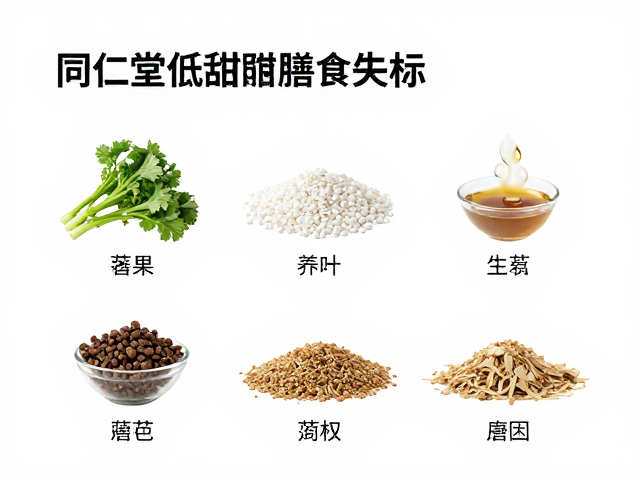 同仁堂低甜膳食补充，日常健康调理，轻盈无负担的选择