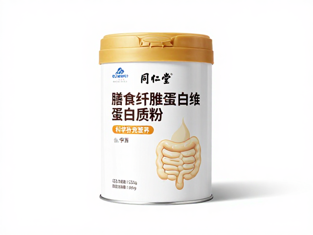 同仁堂膳食纤维蛋白质粉，科学补充营养，守护肠道健康