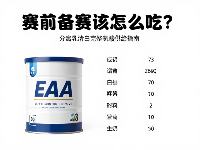 赛前备赛怎么吃？EAA，分离乳清蛋白完整氨基酸供给指南