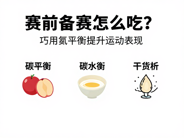 赛前备赛怎么吃?巧用氮平衡提升运动表现,干货解析