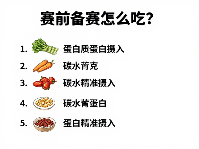 赛前备赛怎么吃？高效蛋白质摄入记录提升运动表现