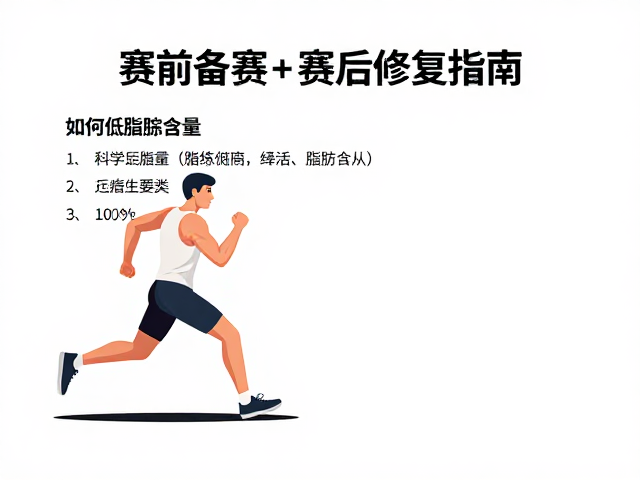 赛前备赛与赛后修复指南,如何科学降低脂肪含量