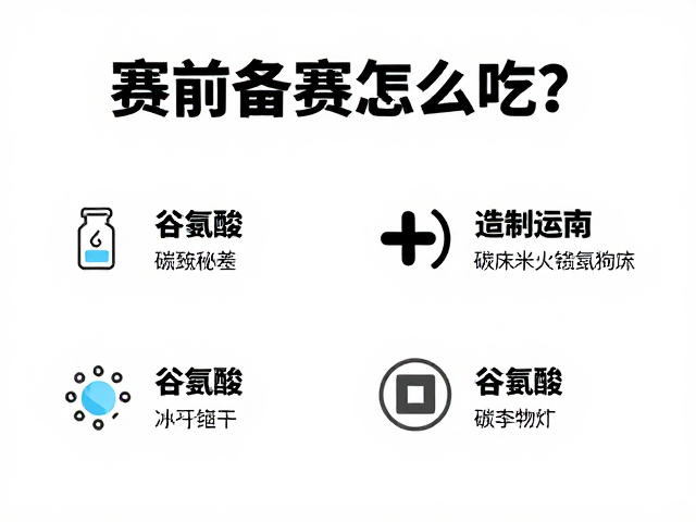 赛前备赛怎么吃？谷氨酸与碳水补充剂的运动后恢复指南