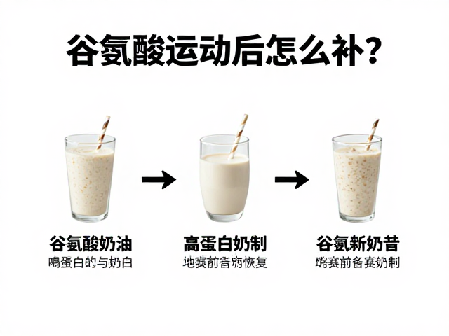 谷氨酸运动后怎么补？3步制作高蛋白奶昔助赛前备赛恢复