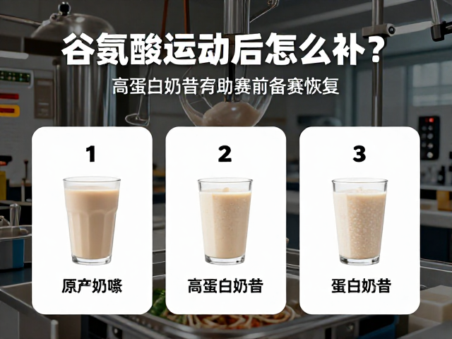 谷氨酸运动后怎么补?3步制作高蛋白奶昔助赛前备赛恢复