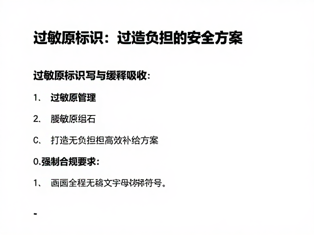 赛前备赛必看，过敏原标识与缓释吸收，打造无负担高效补给方案