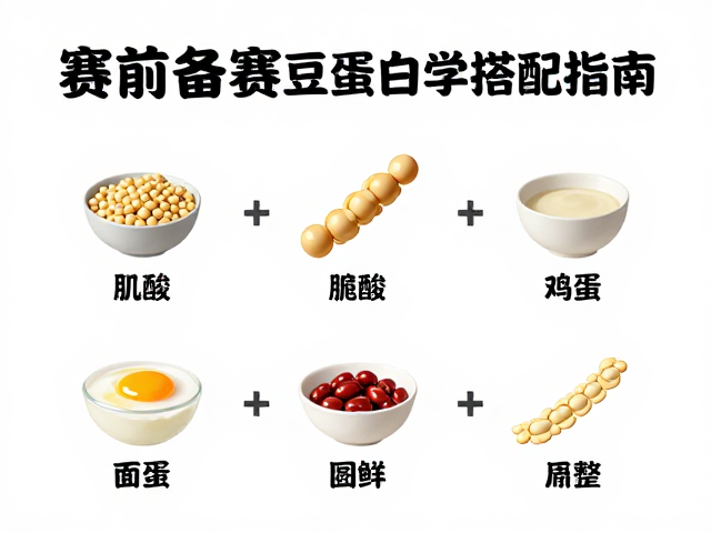 赛前备赛吃什么?肌酸与大豆蛋白的科学搭配指南