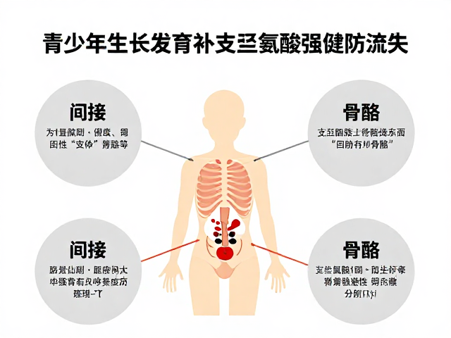 青少年生长发育期补支链氨基酸,助骨骼强健防流失