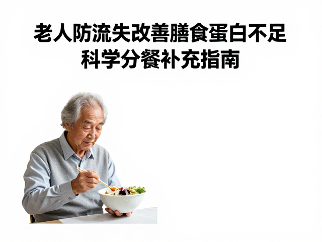 老年人防流失，改善膳食蛋白不足，科学分餐补充指南