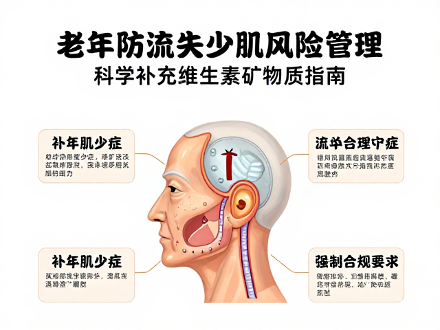 老年人防流失少肌风险管理，科学补充维生素矿物质指南