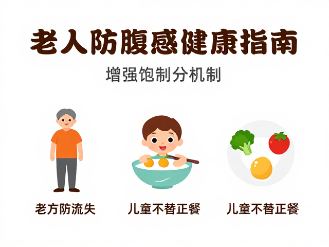老年人防流失,儿童不替正餐,增强饱腹感健康指南