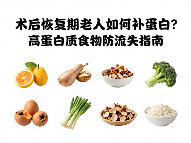 术后恢复期老年人如何补蛋白？高蛋白质食物防流失指南