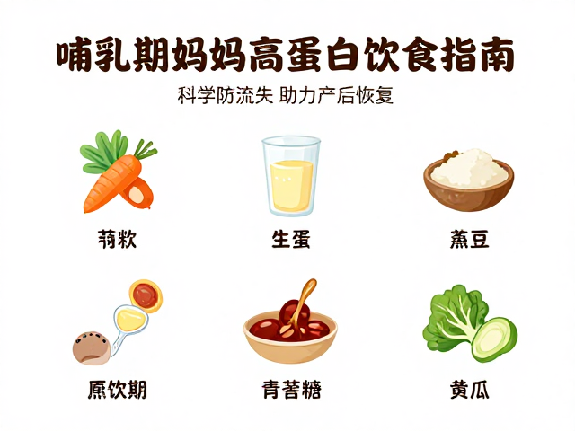 哺乳期妈妈高蛋白饮食指南，科学防流失，助力产后恢复