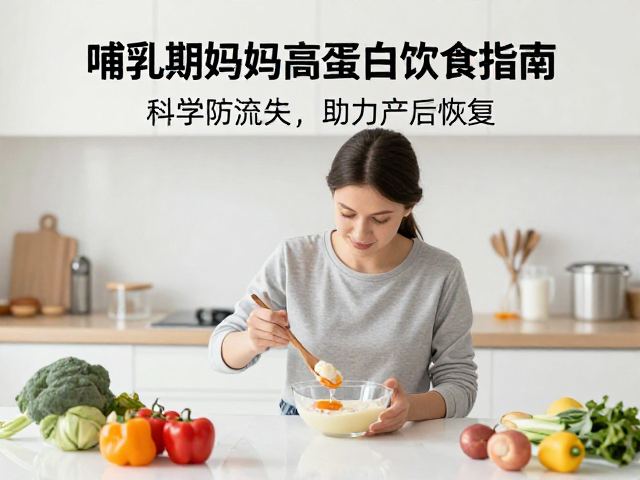 哺乳期妈妈高蛋白饮食指南,科学防流失,助力产后恢复