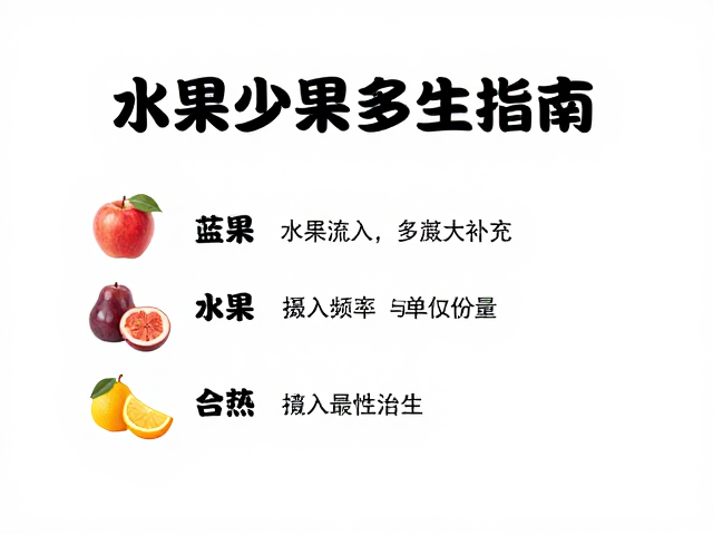 老年人防流失,水果少量多次补充,科学养生指南