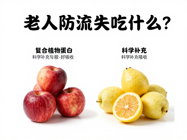 老年人防流失吃什么？复合植物蛋白，水果，科学补充好吸收
