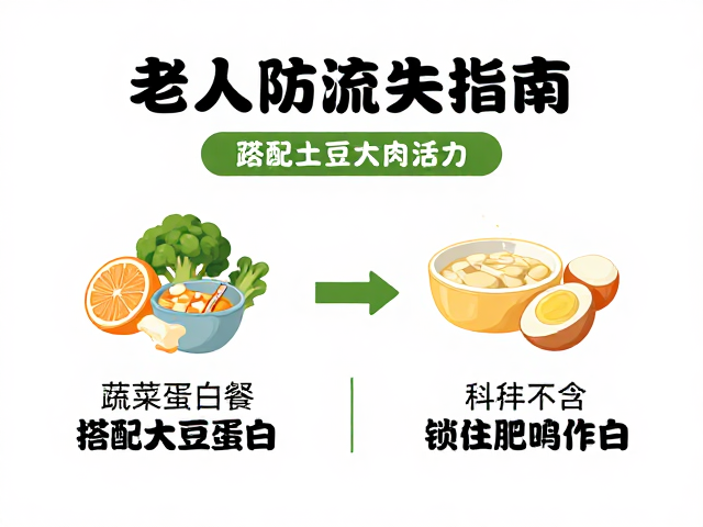老年人防流失指南，蔬菜蛋白餐搭配大豆蛋白，科学锁住肌肉活力