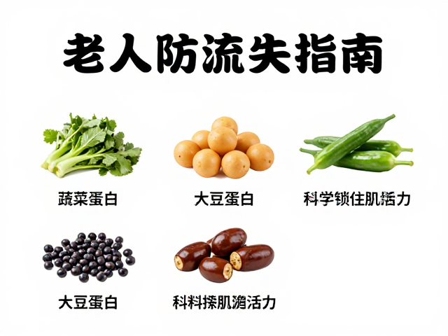 老年人防流失指南,蔬菜蛋白餐搭配大豆蛋白,科学锁住肌肉活力